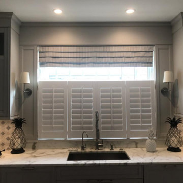 Cafe Style Plantation Shutters