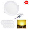 10Pcs 15W 7" LED Recessed Panel Ceiling Down Light Ultra-thin 1000LM Warm White
