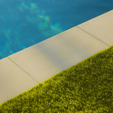 Modern Hillside Pool & Spa