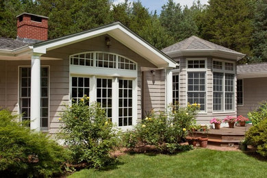 Traditional exterior home idea in Providence