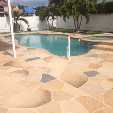 Decorative Concrete Overlay