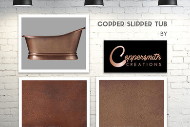 Copper Slipper Tub