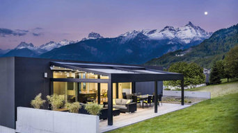 Pergola bioclimatica a Monthey, Svizzera