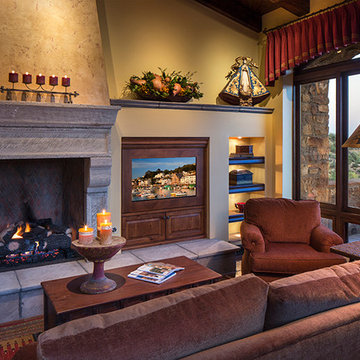 European style by R-NET Custom Homes