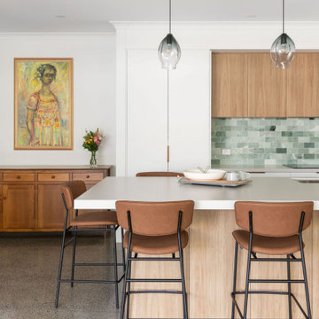Light and Contemporary Wooloowin Kitchen