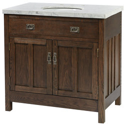 Transitional Bathroom Vanities And Sink Consoles by Crawford & Burke