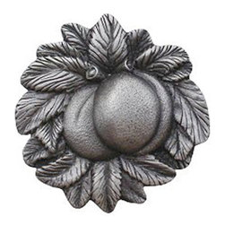 Inviting Home Inc. - Peach Knobs, Antique-Style Pewter - Cabinet And Drawer Knobs