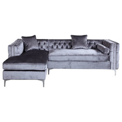 Transitional Sectional Sofas by Chic Home
