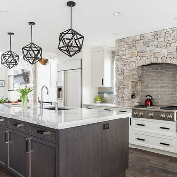 Cooking in Style; Exquisite Modern French Kitchen and Main Floor Renovation