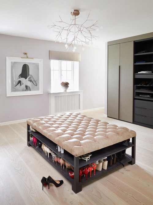Ottoman In Closet Houzz
