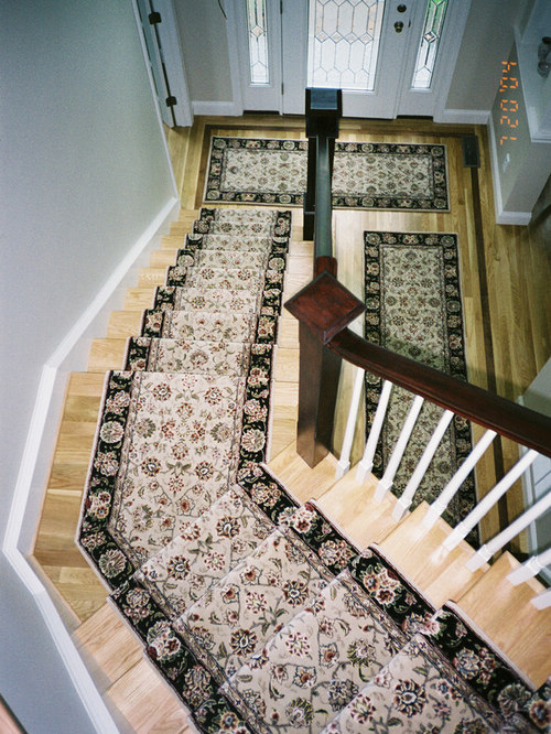 Stair Runners With Matching Area Rugs And Hall