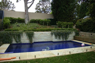 Inspiration for a contemporary pool in Wollongong.