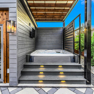 Birdie Dr | Paved Patio Design | Landscape Architect