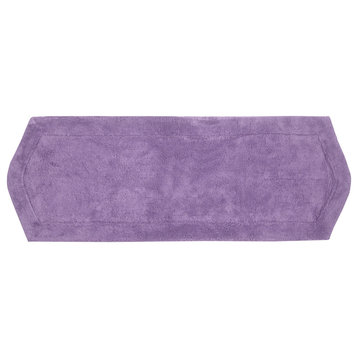 Waterford Bath Rug, 22"x60", Purple