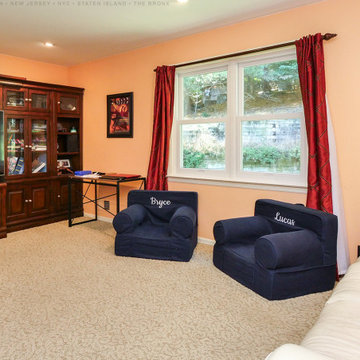Great Family Room with New Double Hung Windows - Renewal by Andersen NJ / NYC