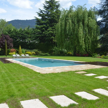 Création piscine et aménagements
