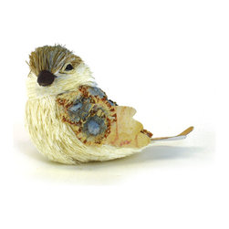 Shea's Wildflower - Racky the Blue Bird, 5"x3" - Artificial Flower Arrangements