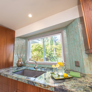 La Jolla Modern Exotic Kitchen
