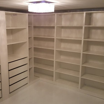 Custom PAX Walk-in Closet Corner Unit