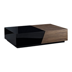 Motion Cocktail Table, Walnut Veneer