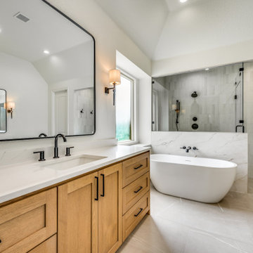 Multiple Bathroom Remodels in Prosper, Texas