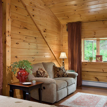 Log Homes & Cabins - Coventry Log Homes - Custom Craftsman #2