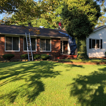 GAF Timberline Charcoal roof replacement and installation