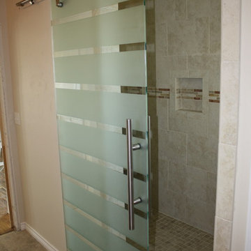 Custom Frameless Shower Enclosure