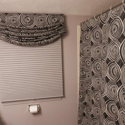 Tranquil Spa Bathroom - Shower Curtains