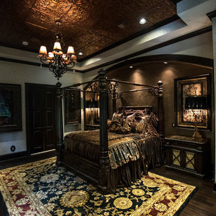 75 Beautiful Victorian Dark Wood Floor Bedroom Pictures