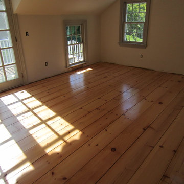 WATER MILL ANTIQUE EASTERN WHITE PINE FLOOR REVIVED!