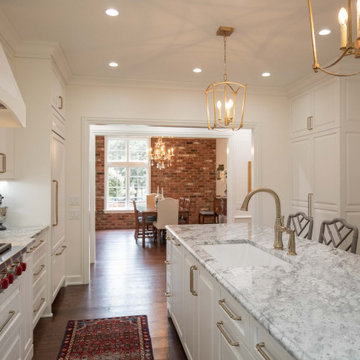 A Flip Flop Delight From Dreary to Bright: Kitchen and Dining Room Swap