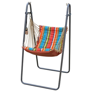 Soft Comfort Swing Chair and Stand