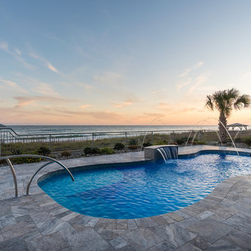 Fiberglass Pool on the Ocean, Emerald Isle