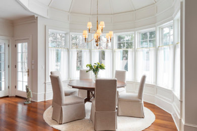 Inspiration for a dining room remodel in Boston