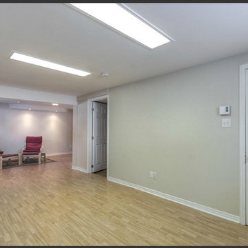 Low Ceiling Bathroom