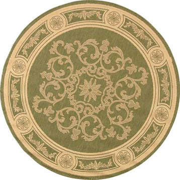 Safavieh Courtyard cy2914-1e06 Olive, Natural Area Rug