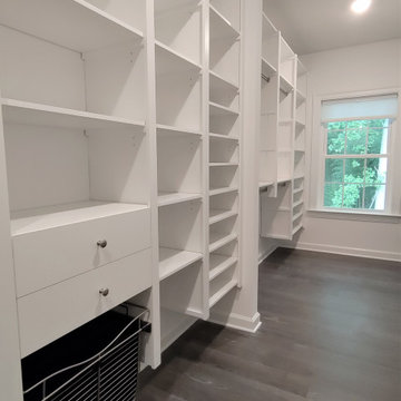 Galley Style Walk-In Master Closet in Wayne PA one