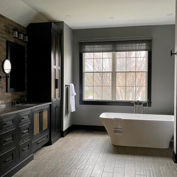 Industrial Master Bath in Blue Bell, PA