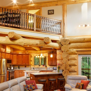 Handcrafted Log Home