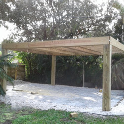 12'x16' Cedar Pergola - Pergolas