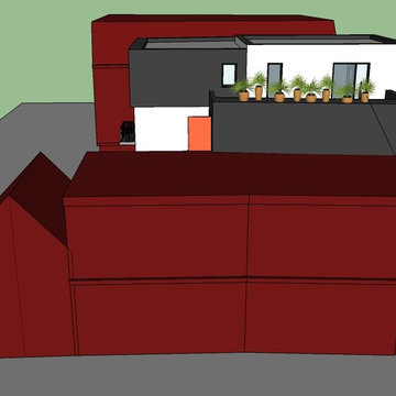 Construction de 5 appartements et un d'un rez commercial