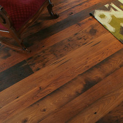 Reclaimed Chestnut Flooring - Distressed Grade - Hardwood Flooring