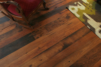 Reclaimed Chestnut Flooring - Distressed Grade