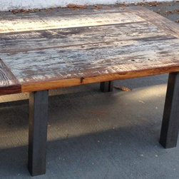 Reclaimed Cypress Coffee Table - Coffee Tables