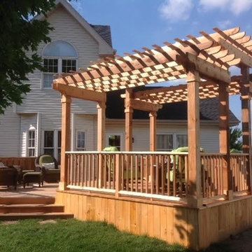 Cedar Deck and Pergola 2