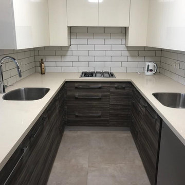 maximize space in a small kitchen for a large family