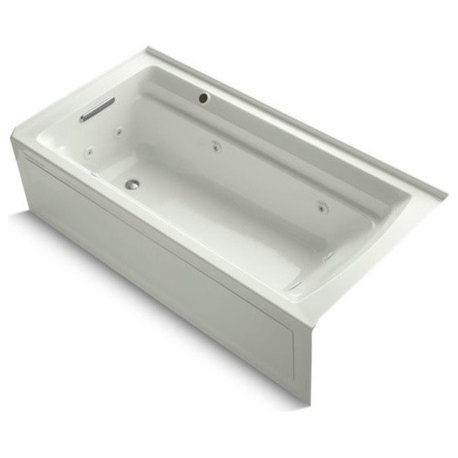 Kohler Archer 72"x36" Alcove Whirlpool With Left-Hand Drain, Dune