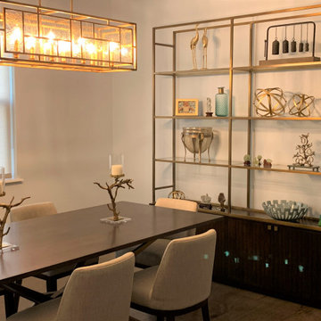 Completed Dining Room Design - RH Furniture