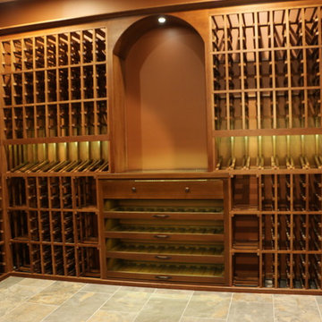 Professional wine room construction and installations